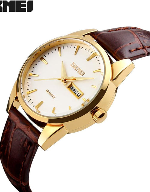 Load image into Gallery viewer, Women'S Watches for Ladies Female Black Leather Band Waterproof Fashion Casual Simple Dress Quartz Analog Day Date Calendar Business Light Wrist Watch Wife Girls Gifts
