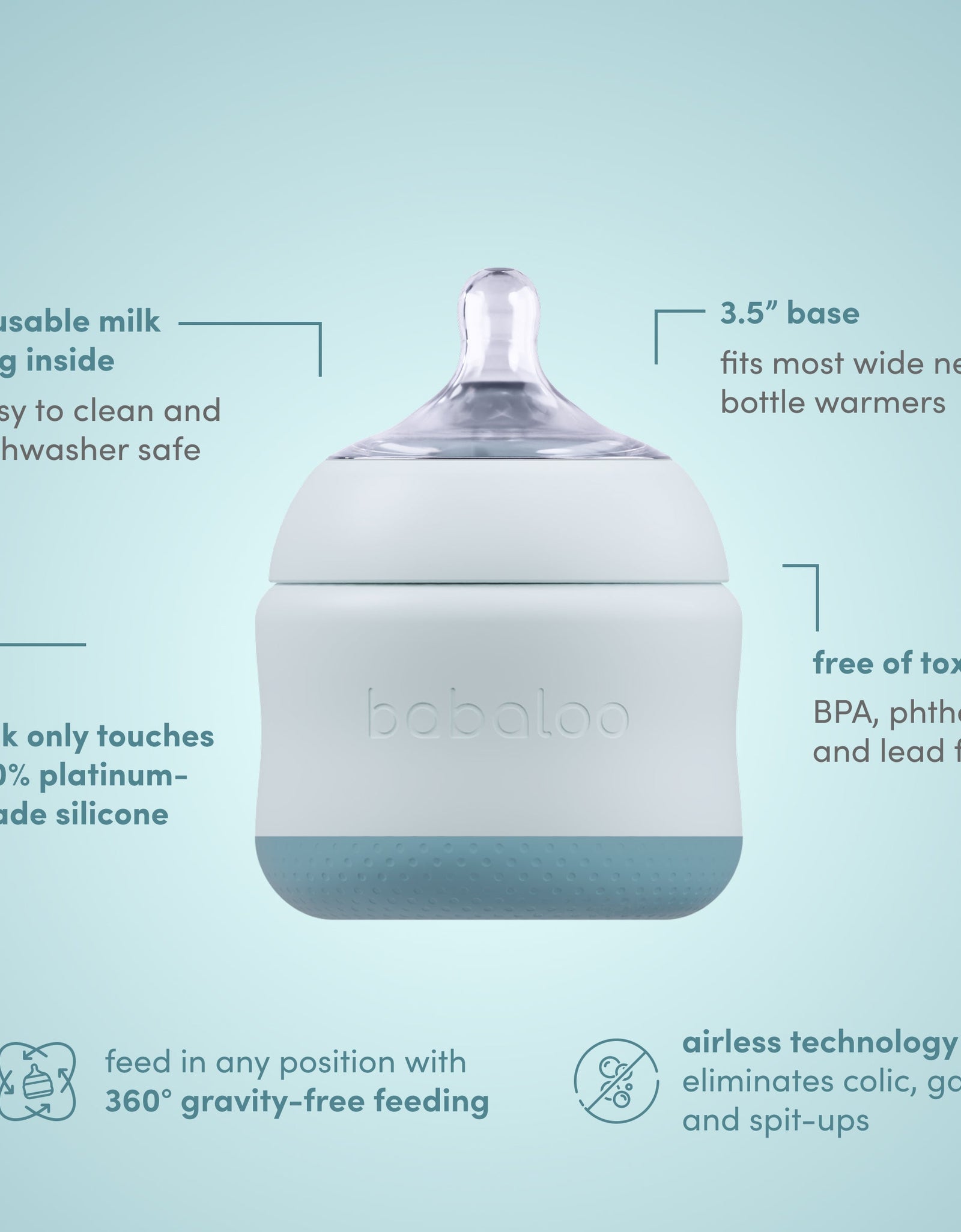babaloo bottle set of 3