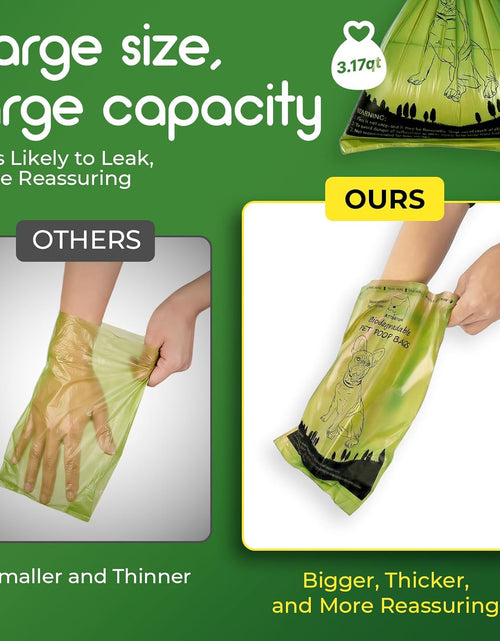 Load image into Gallery viewer, Biodegradable Dog Poop Bags 360 Count Scented, Leak Proof and Extra Thick Waste Bag Refill
