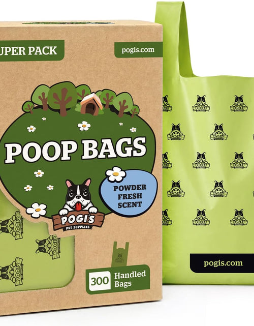 Load image into Gallery viewer, Pogi'S Dog Poop Bags with Easy-Tie Handles - 300 Doggy Leak-Proof, Ultra Thick, Scented Poop Bags for Dogs, Cat
